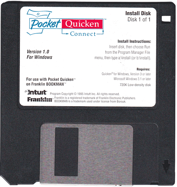 💾 Pocket Quicken Connect v1.0 (PQN-560)